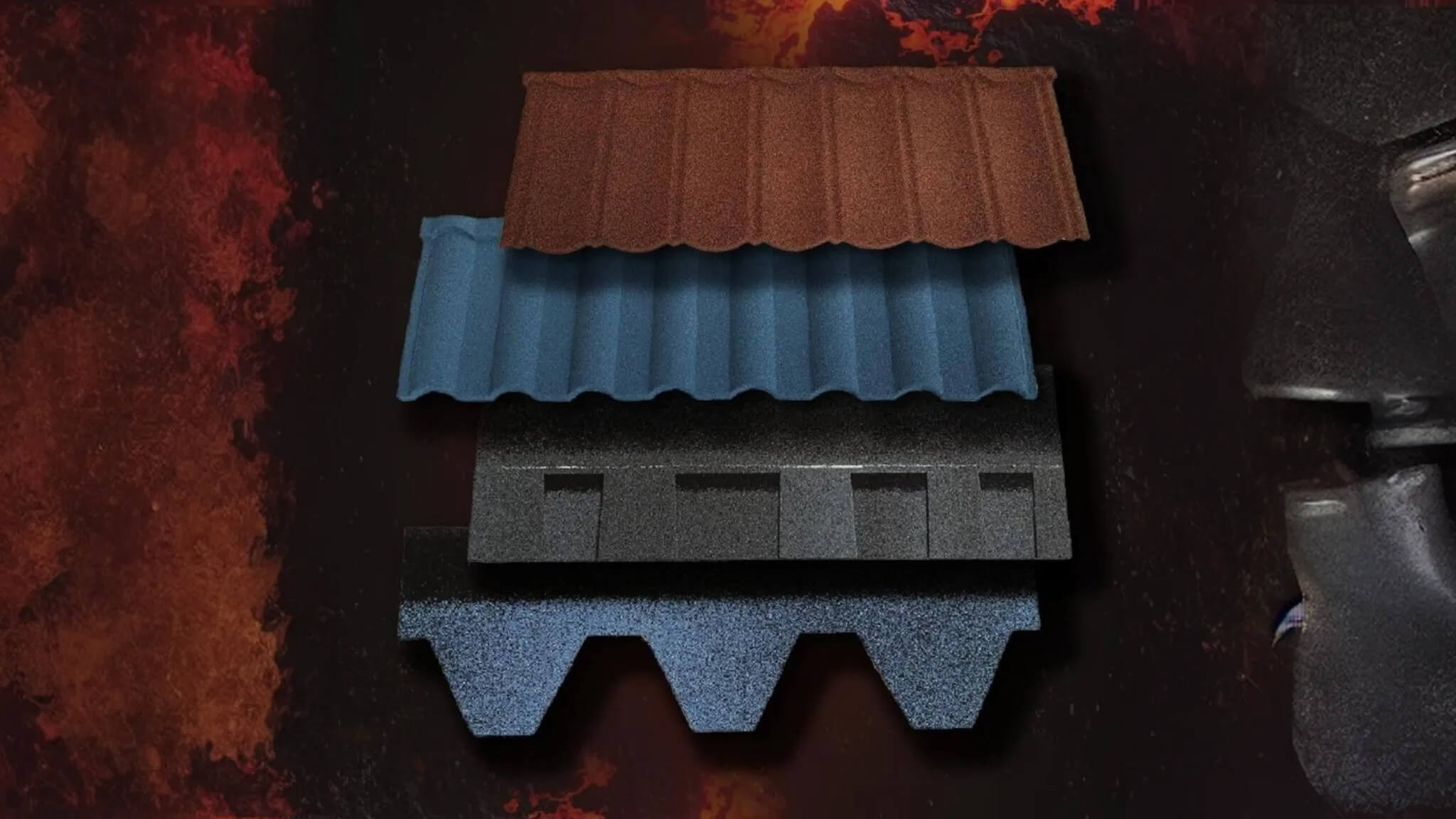 Stone coated Roof Tiles